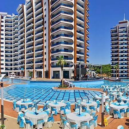 Azura Park 1+1 A-17 Esyali Aktiviteli Kiralik Daire * Alanya