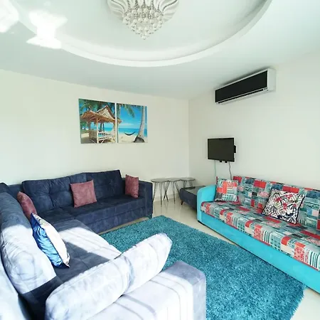 Azura Park 1+1 A-17 Esyali Aktiviteli Kiralik Daire * Alanya